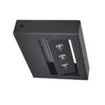Lampada a LED da parete da esterni, grigio antracite