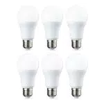 Amazon Basics Lampadina LED E27, 10.5W, Luce Bianca Calda, Pacco da 6
