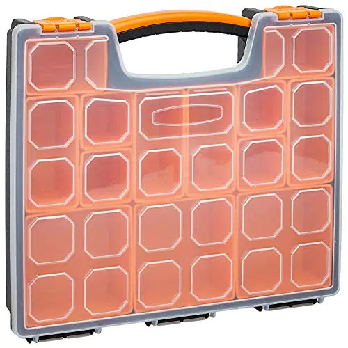 Amazon Basics - Organizer professionale con 15 scomparti rimovibili
