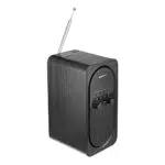 Amazon Basics - Radio portatile DAB/DAB+/FM con sveglia
