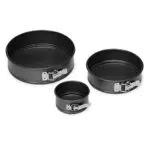 Amazon Basics - Set di 3 stampi a cerniera con base rimovibile