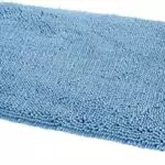 Amazon Basics - Tappeto da bagno in microfibra, a pelo lungo