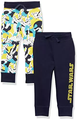 Amazon Essentials Disney, Marvel Pantaloni Sportivi Jogger in Pile Bambini e Ragazzi