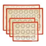 AmazonCommercial - Tappetino da forno per macaron, in silicone
