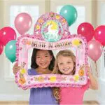 Anagram- Palloncino in foil cornice per Selfie