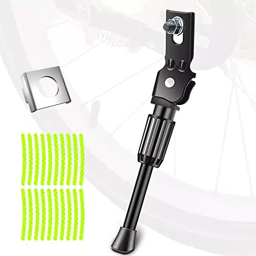 ANDIMEI Cavalletto Bici Bambino - 12~20 Pollici Cavalletti per Bambini con 20 PCS Catarifrangente Adesivo e Distanziatore di Montaggio