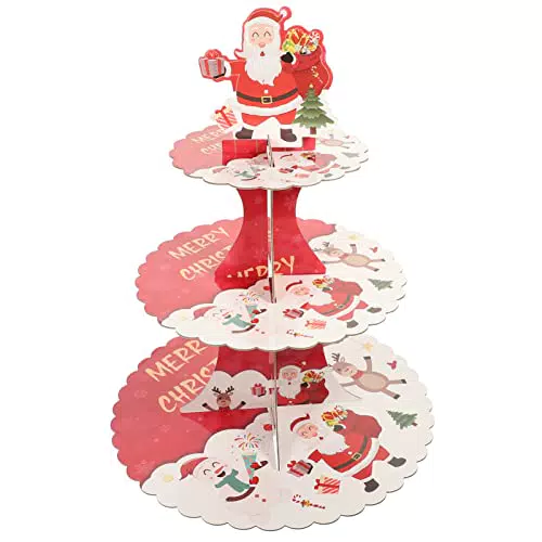 Angoily Supporto per Cupcake di Natale