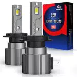 AOLEAD H7 LED Lampadine per 12V Auto, 50W 11000LM LED Fari Bianco