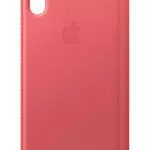 Apple Custodia in pelle (per iPhone XS Max) - Rosa peonia