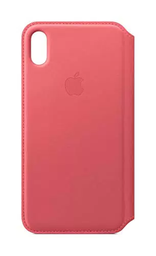Apple Custodia in pelle (per iPhone XS Max) - Rosa peonia