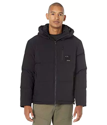 ARMANI EXCHANGE Giacca da uomo con Cappuccio Rimovibile