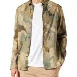 ARMANI EXCHANGE Mimetico, Logo Frontale, Camicia, Uomo