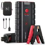 Avviatore di emergenza per auto FLYLINKTECH Carica rapida 3.0 USB LED incorporato