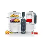 Babymoov Nutribaby+, Cuocipappa Multifunzione 6 in 1, Fino a 10 Pasti Preparati Contemporaneamente