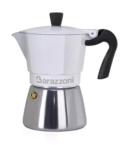 Barazzoni Moka Caffettiera Ibrida 6 TZ-Adatta per Induzione