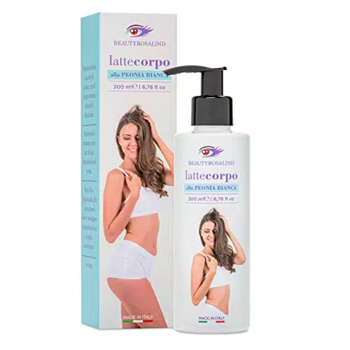BEAUTYROSALIND Crema Corpo Idratante per Pelle Secca Profumata ai Fiori di Peonia