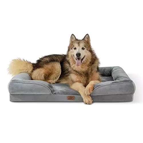 Bedsure Letto per Cani Grande 106x80x18cm