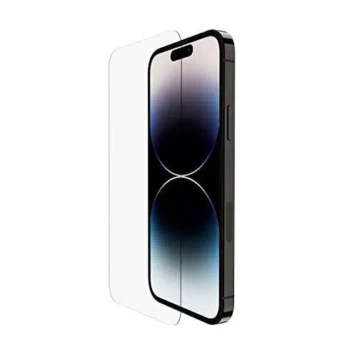 Belkin TemperedGlass Proteggi schermo per iPhone 14 Pro + supporto di allineamento