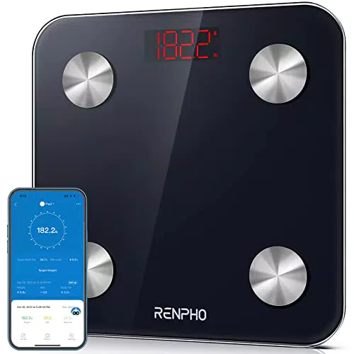 RENPHO - Bilancia Pesa Persona Digitale Impedenziometrica Bluetooth con App