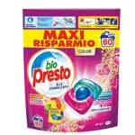 Bio Presto Bio Presto Power Caps Color, Detersivo Lavatrice Predosato In Capsule Per Capi Colorati