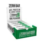 BioTechUSA Zero Bar Barretta ad alto contenuto proteico senza zuccheri aggiunti o aspartame