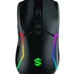 Black Shark Mouse da Gioco con Filo USB, Sensore 10.000 DPI Regolabili