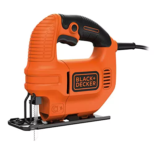 BLACK+DECKER KS501-QS Seghetto Alternativo Compatto In Cartone + 1 Lama
