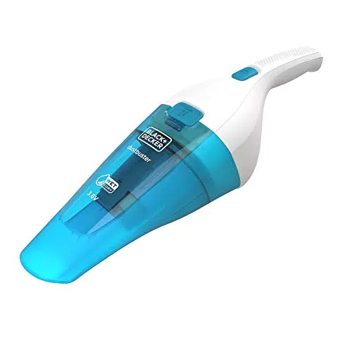 BLACK+DECKERWDC115WA-QW Aspirabriciole e Aspira Liquidi Senza Fili Potente a Batteria Litio Doppio Sistema di Filtraggio
