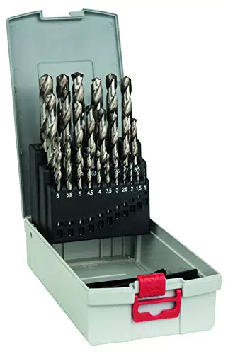Bosch Professional Set di 25 pz punte per metallo HSS-G ProBox