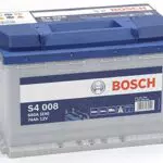 Bosch S4008, Batteria per Auto, 74A/h, 680A, Tecnologia al Piombo Acido