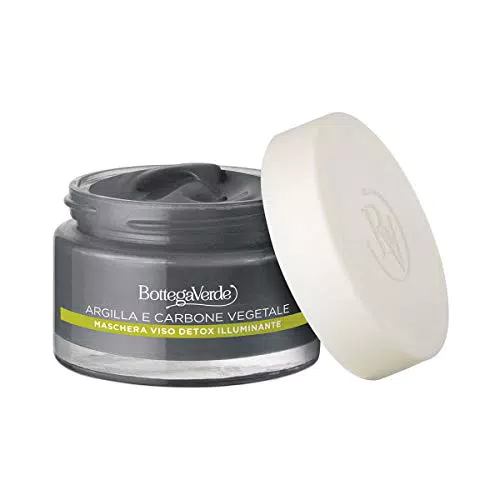 Bottega Verde - Maschera Viso Detox Illuminante per tutti i tipi di pelle - Contiene Argilla di Sicilia