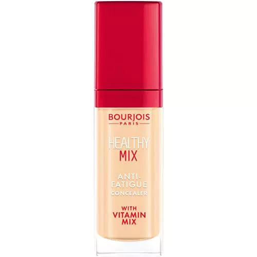 Bourjois Concealer Healthy Mix Anti-Fatigue, Correttore Occhiaie Liquido e Coprente
