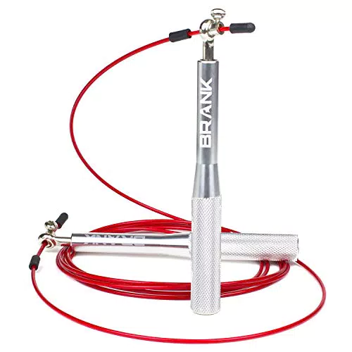 BRANK SPORTS Corda per Saltare con 3 Corde in Acciaio per Crossfit