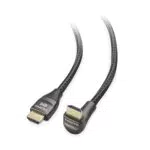 Cable Matters Cavo HDMI Ultra HD 8K da 48 Gbps ad angolo retto in Nero - 2 metri