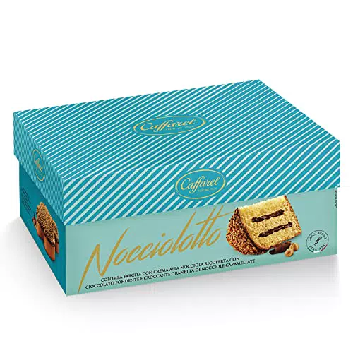 Caffarel Nocciolotto Colomba Artigianale alla Nocciola con Crema Gianduia