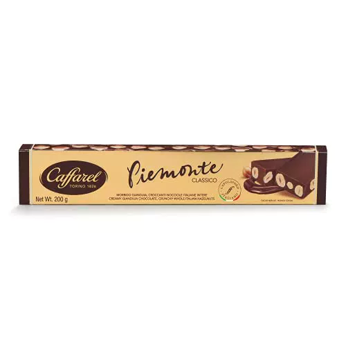 Caffarel Piemonte Tavoletta Al Latte Con Nocciole Intere 100% Italiane