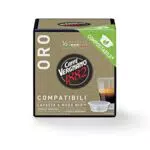 Caffè Vergnano 1882, Arabica - 128 Capsule Compatibili Lavazza A Modo Mio
