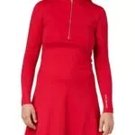 Calvin Klein Abito a Coste con Cerniera Abiti Fit & Flare