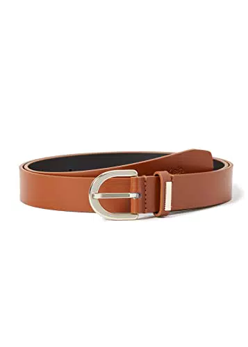 Calvin Klein CK Must Round Belt 25MM Cintura, Caramel