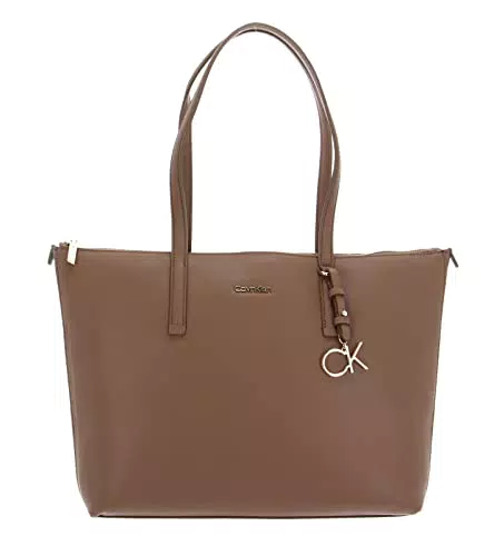 Calvin Klein CK MUST SHOPPER MD, Marrone