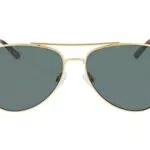 Calvin Klein Occhiali da Sole, Satin Gold, Taglia Unica Unisex-Adulto