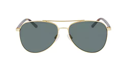 Calvin Klein Occhiali da Sole, Satin Gold, Taglia Unica Unisex-Adulto