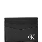 Calvin Klein Jeans Cartellino Argento Mono 6cc, Accessori da Viaggio-Portafoglio bi-Fold Uomo