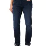 Calvin Klein Slim Pantaloni, Blu, Uomo