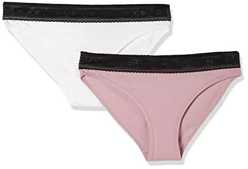 Calvin Klein Slip Ragazza Elasticizzati 2 Pack 2 PK Bikini-Lace