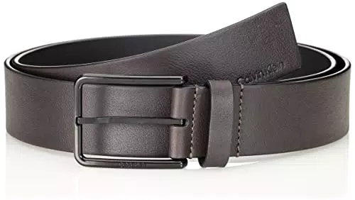 Calvin Klein WARMTH Cintura da Uomo, Marrone, 40MM, 130cm