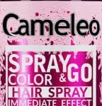 Cameleo - SPRAY & GO - Risciacquo spray per capelli - Nebbia Rosa - Per capelli biondi