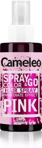 Cameleo - SPRAY & GO - Risciacquo spray per capelli - Nebbia Rosa - Per capelli biondi