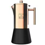 Cecotec 1622 Cumbia Moking 600 - Macchina per caffè Moka fabbricata in acciaio inossidabile per 6 tazze di caffè