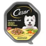 Cesar Scelta Dello Chef Cibo Umido per Cane con Pollo alla Griglia